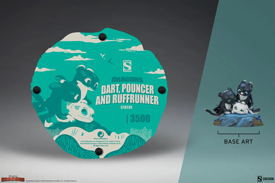 Dart, Pouncer, and Ruffrunner - LIMITED EDITION: 3500 – Sideshow Collectibles – ActionFigure Brasil