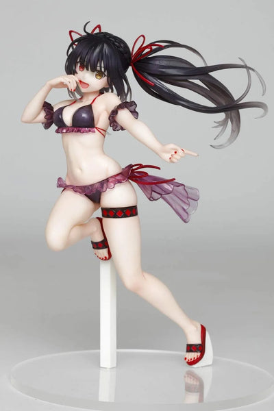 Date A Bullet - Tokisaki Kurumi - Coreful Figure - Swimsuit Ver. (Taito)ㅤ – Taito – ActionFigureBrasil — ângulo diferente