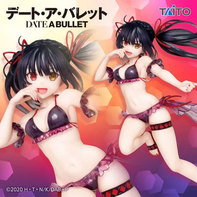 Date A Bullet - Tokisaki Kurumi - Coreful Figure - Swimsuit Ver. (Taito)ㅤ – Taito – ActionFigureBrasil — ângulo diferente
