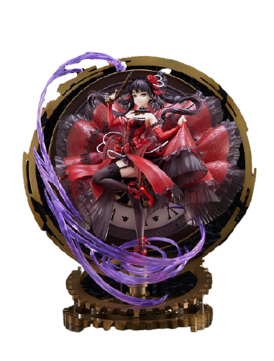 Date A Bullet - Tokisaki Kurumi - Shibuya Scramble Figure - 1/7 - Pigeon Blood Ruby Dress Ver. (Alpha Satellite, eStream)ㅤ – Alpha Satellite,eStream – ActionFigureBrasil