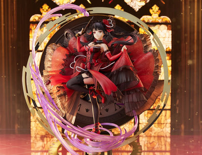 Date A Bullet - Tokisaki Kurumi - Shibuya Scramble Figure - 1/7 - Pigeon Blood Ruby Dress Ver. (Alpha Satellite, eStream)ㅤ – Alpha Satellite,eStream – ActionFigureBrasil — detalhe do produto