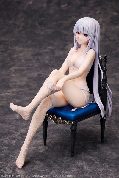 Date A Live Fragment: Date A Bullet - White Queen - 1/7 - Lingerie (Design Coco)ㅤ – Design COCO – ActionFigureBrasil — com base expositora