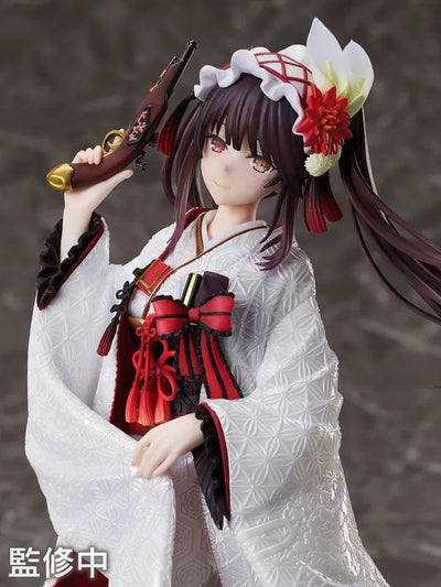 Date A Live IV Kurumi Tokisaki -Shiromuku- 1/7 Scale Figureㅤ – FuRyu – ActionFigureBrasil — com base expositora