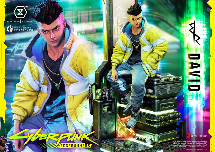 David (Deluxe Bonus Version) Cyberpunk: Edgerunners – Prime1Studio – ActionFigure Brasil