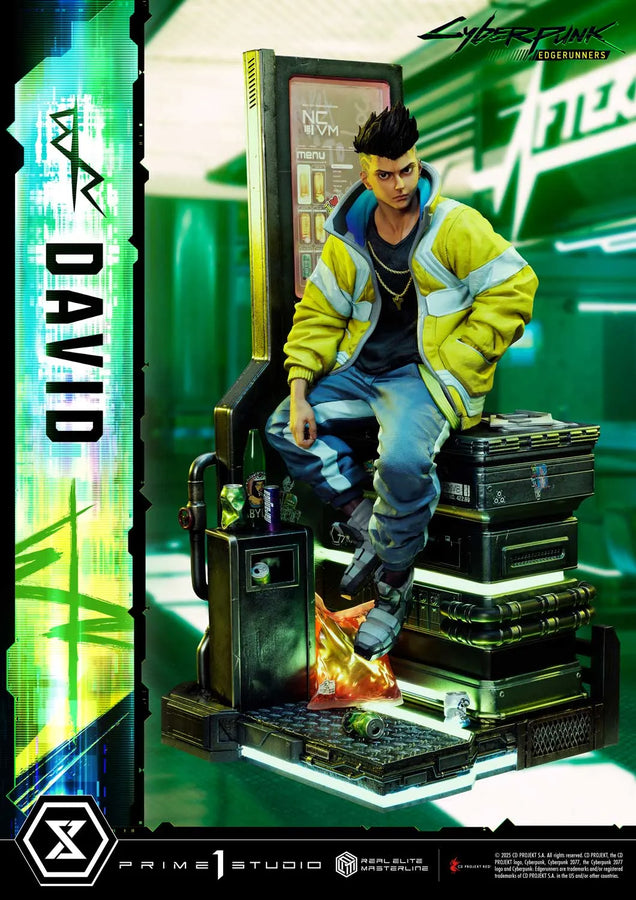David (Deluxe Bonus Version) Cyberpunk: Edgerunners – Prime1Studio – ActionFigure Brasil