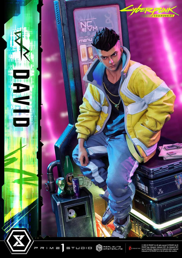 David (Deluxe Bonus Version) Cyberpunk: Edgerunners – Prime1Studio – ActionFigure Brasil