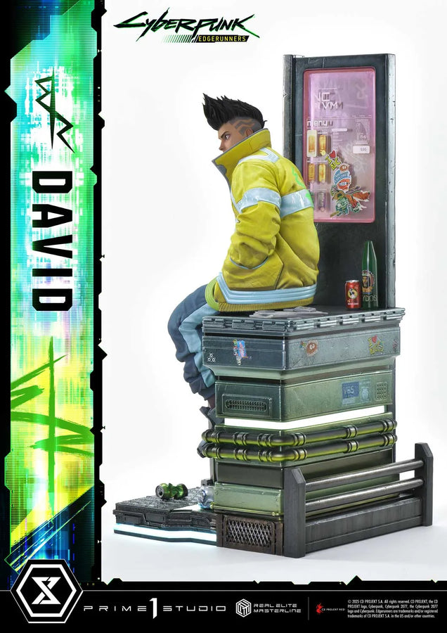 David (Regular Version) Cyberpunk: Edgerunners – Prime1Studio – ActionFigure Brasil