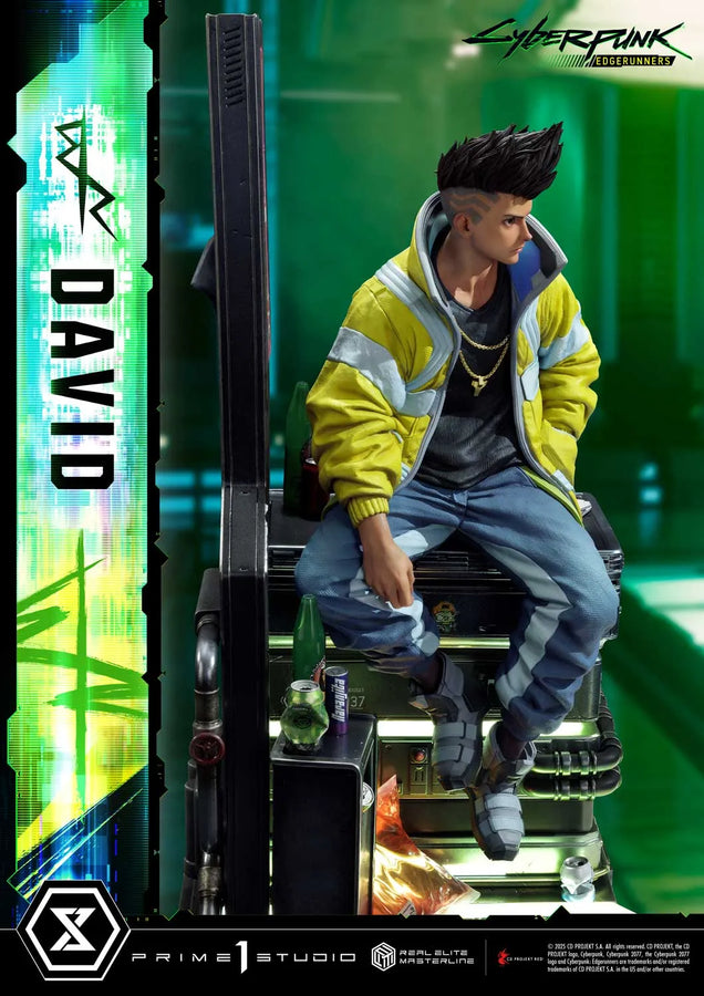 David (Regular Version) Cyberpunk: Edgerunners – Prime1Studio – ActionFigure Brasil