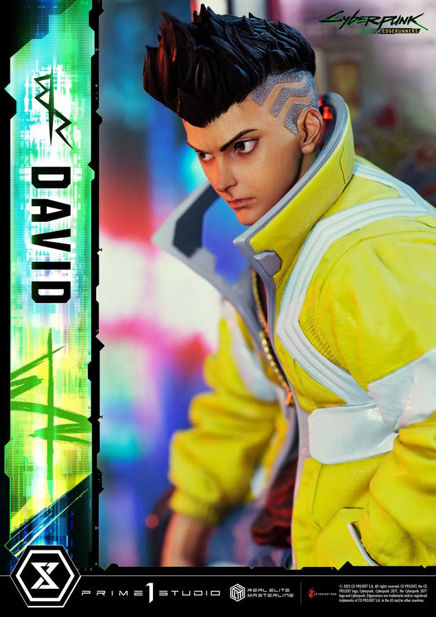 David (Regular Version) Cyberpunk: Edgerunners – Prime1Studio – ActionFigure Brasil
