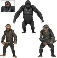 Dawn of the Planet of the Apes 7 Inch Action Figure Series 2 Set of 3 Typesㅤ – NECA – ActionFigureBrasil