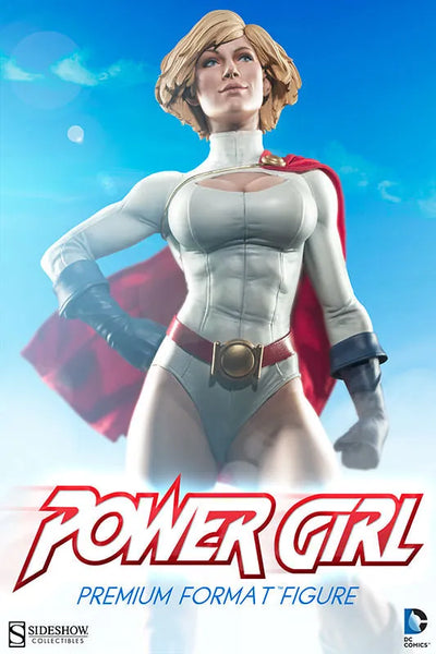 DC 1/4 Scale Premium Figure Powergirlㅤ – Sideshow Collectibles – ActionFigureBrasil