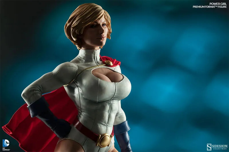 DC 1/4 Scale Premium Figure Powergirlㅤ – Sideshow Collectibles – ActionFigureBrasil