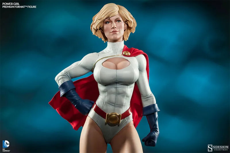 DC 1/4 Scale Premium Figure Powergirlㅤ – Sideshow Collectibles – ActionFigureBrasil