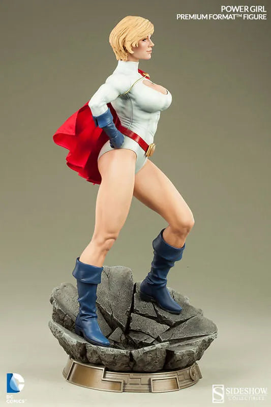 DC 1/4 Scale Premium Figure Powergirlㅤ – Sideshow Collectibles – ActionFigureBrasil
