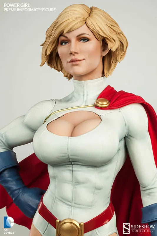 DC 1/4 Scale Premium Figure Powergirlㅤ – Sideshow Collectibles – ActionFigureBrasil