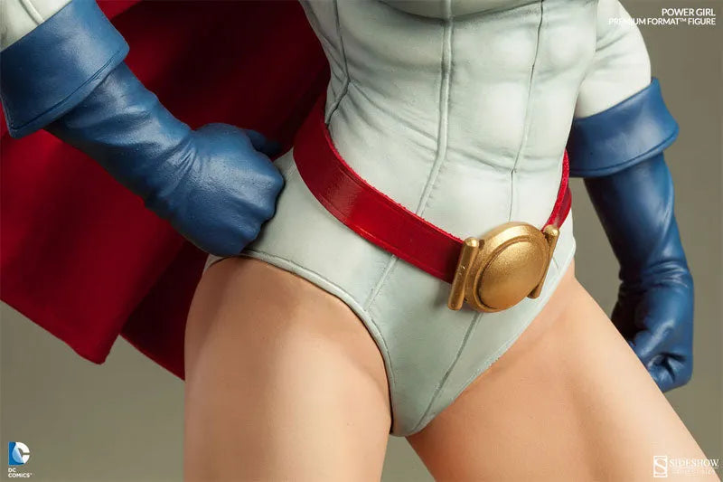 DC 1/4 Scale Premium Figure Powergirlㅤ – Sideshow Collectibles – ActionFigureBrasil