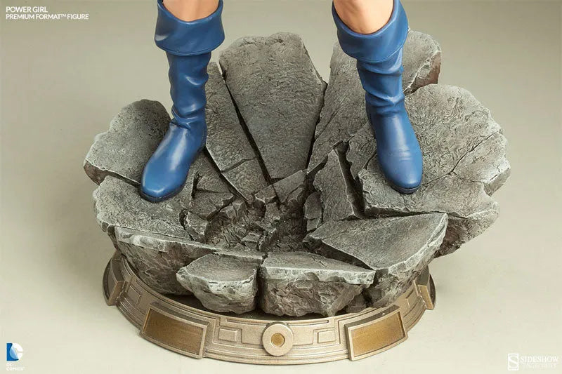 DC 1/4 Scale Premium Figure Powergirlㅤ – Sideshow Collectibles – ActionFigureBrasil
