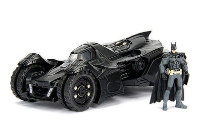 "DC Comics" 1/24 Diecast Vehicle Batmobile & Batman [Game "Batman: Arkam Knight"]ㅤ – Jada Toys – ActionFigureBrasil