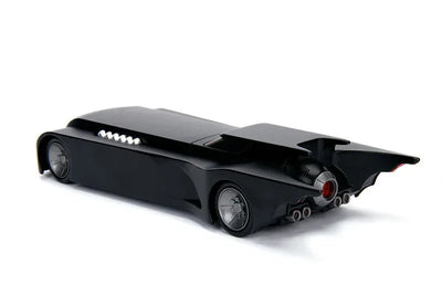"DC Comics" 1/24 Scale, Diecast Vehicle Batmobile & Batman [Anime "Batman: The Animated Series"]ㅤ – Jada Toys – ActionFigureBrasil — embalagem