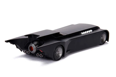 "DC Comics" 1/24 Scale, Diecast Vehicle Batmobile & Batman [Anime "Batman: The Animated Series"]ㅤ – Jada Toys – ActionFigureBrasil — ambientada