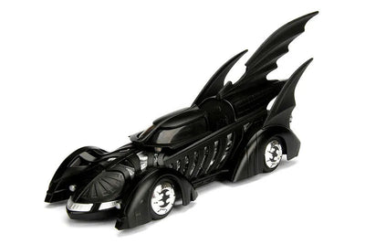 "DC Comics" 1/24 Scale, Diecast Vehicle Batmobile & Batman [Movie "Batman Forever"]ㅤ – Jada Toys – ActionFigureBrasil — detalhe do produto