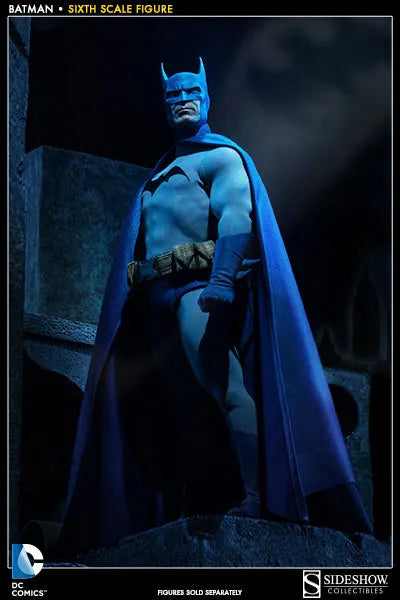 DC Comics 1/6 Scale Figure - SideShow Sixth Scale Batmanㅤ – Sideshow Collectibles – ActionFigureBrasil