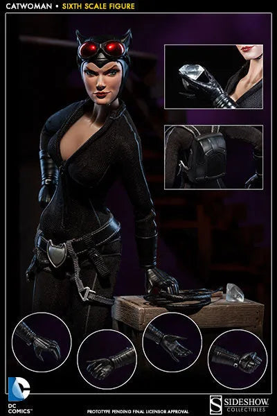 DC Comics 1/6 Scale Figure SideShow Sixth Scale - Catwomanㅤ – Sideshow Collectibles – ActionFigureBrasil