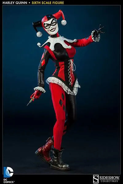 DC Comics 1/6 Scale Figure SideShow Sixth Scale - Harley Quinnㅤ – Sideshow Collectibles – ActionFigureBrasil