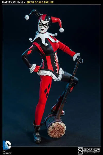 DC Comics 1/6 Scale Figure SideShow Sixth Scale - Harley Quinnㅤ – Sideshow Collectibles – ActionFigureBrasil
