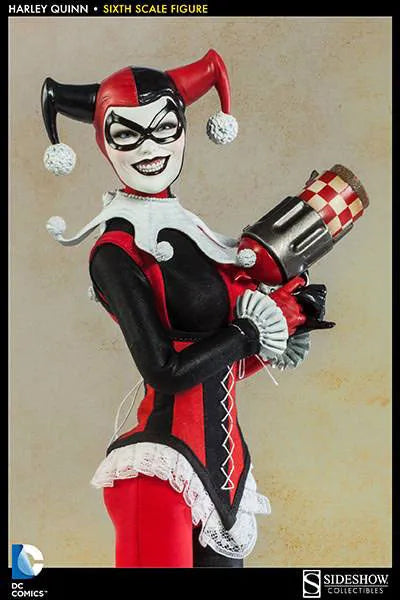 DC Comics 1/6 Scale Figure SideShow Sixth Scale - Harley Quinnㅤ – Sideshow Collectibles – ActionFigureBrasil
