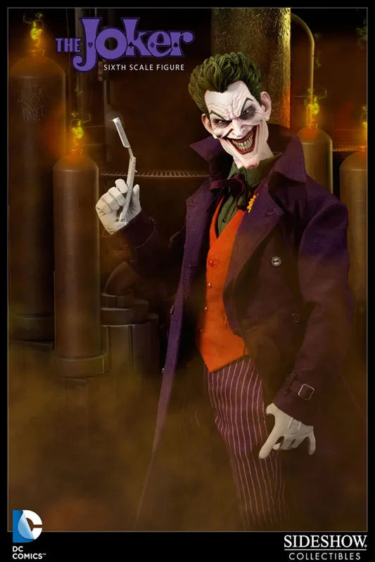 DC Comics 1/6 SideShow Sixth Scale - The Jokerㅤ – Sideshow Collectibles – ActionFigureBrasil