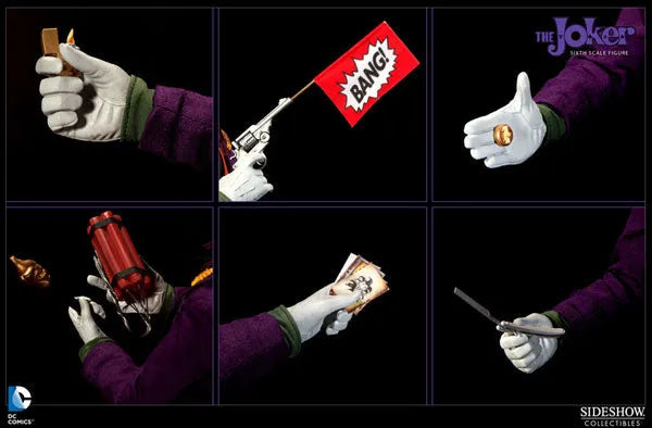 DC Comics 1/6 SideShow Sixth Scale - The Jokerㅤ – Sideshow Collectibles – ActionFigureBrasil