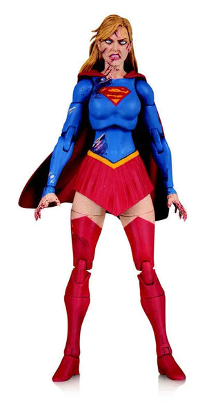 "DC Comics" 6 Inch DC Action Figure "Essentials" Supergirl (DCeased Ver.)ㅤ – DC Collectibles – ActionFigureBrasil