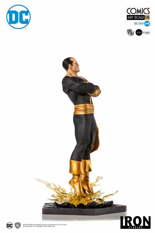 DC Comics / Black Adam 1/10 Art Scale Statue(Provisional Pre-order)ㅤ – Iron Studios – ActionFigureBrasil