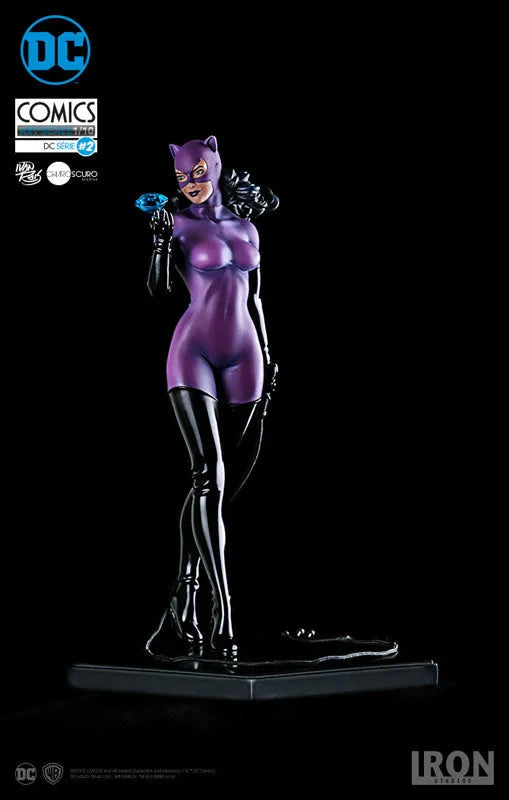 DC Comics - Catwoman 1/10 Art Scale Statueㅤ – Iron Studios – ActionFigureBrasil