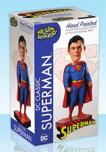 DC Comics Classic - Superman Head Knocker Renewal Package ver.ㅤ – NECA – ActionFigureBrasil