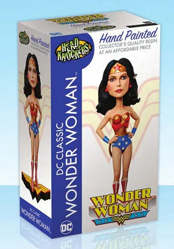 DC Comics Classic - Wonder Woman Head Knocker Renewal Package ver.ㅤ – NECA – ActionFigureBrasil