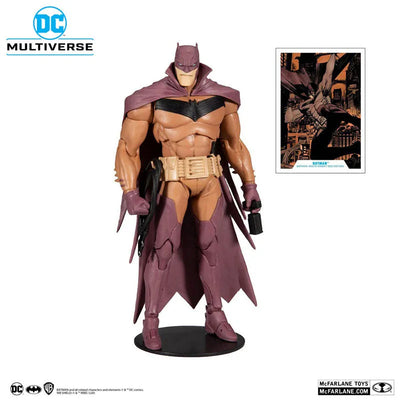 "DC Comics" DC Multiverse 7 Inch, Action Figure #046 Batman (Red Edition)ㅤ – McFarlane Toys – ActionFigureBrasil