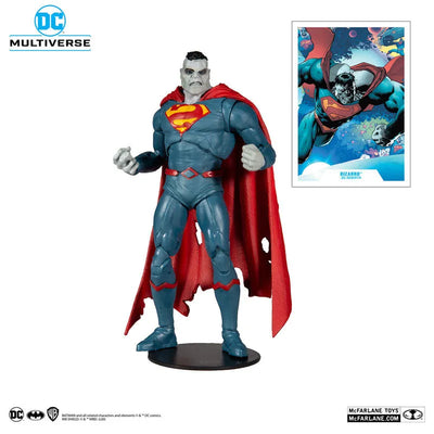 "DC Comics" DC Multiverse 7 Inch, Action Figure #051 Bizarro [Comic/DC Rebirth]ㅤ – McFarlane Toys – ActionFigureBrasil
