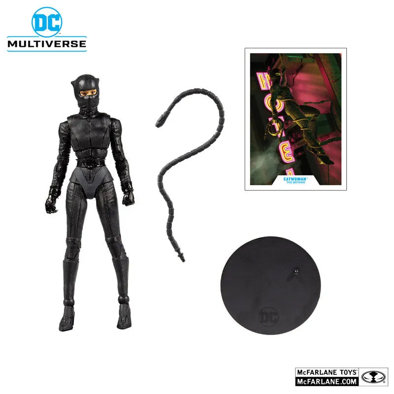 DC Comics - DC Multiverse: 7 Inch Action Figure - #098 Catwoman [Movie / The Batman]ㅤ – McFarlane Toys – ActionFigureBrasil