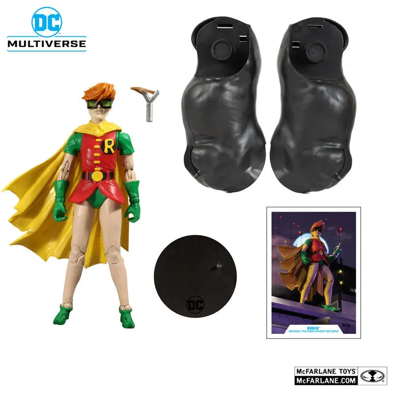 DC Comics - DC Multiverse: 7 Inch Action Figure - #101 Robin [Comic / The Dark Knight Returns]ㅤ – McFarlane Toys – ActionFigureBrasil
