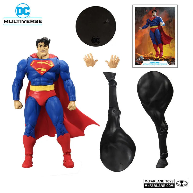 DC Comics - DC Multiverse: 7 Inch Action Figure - #103 Superman [Comic / The Dark Knight Returns]ㅤ – McFarlane Toys – ActionFigureBrasil