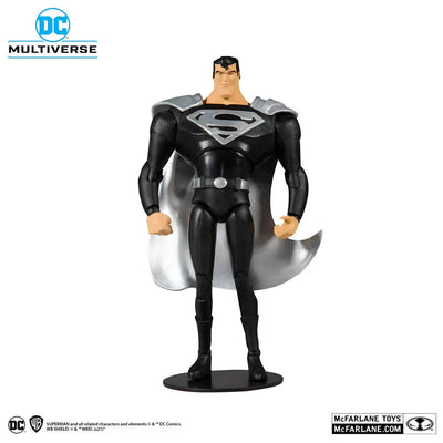 "DC Comics" DC Multiverse 7 Inch Action Figure #118 Superman (Black Suit)ㅤ – McFarlane Toys – ActionFigureBrasil