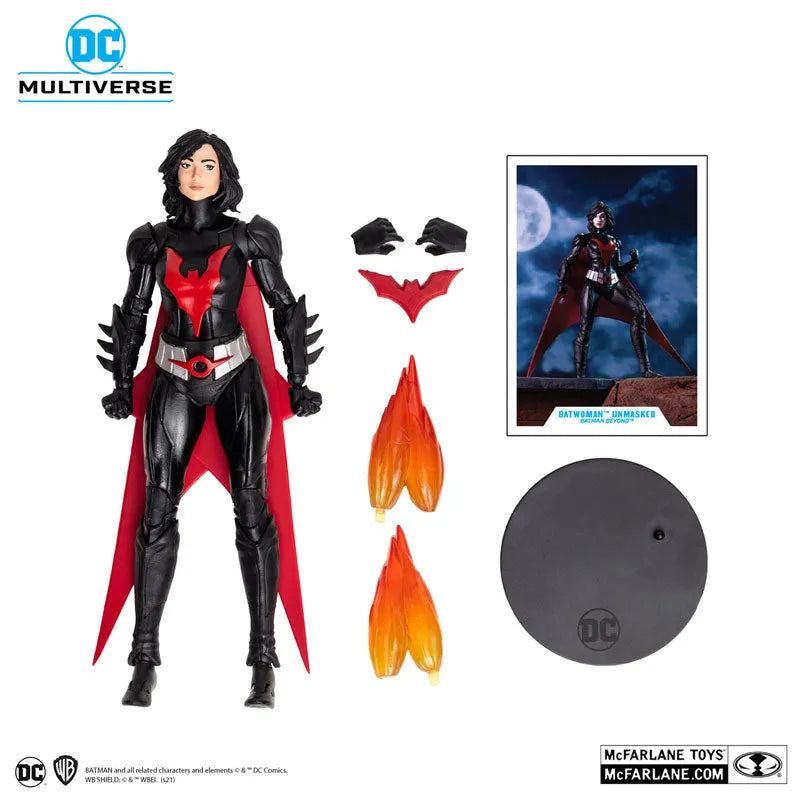DC Comics - DC Multiverse: 7 Inch Action Figure - #129 Batwoman (Unmasked) [Comic / Batman Beyond]ㅤ – McFarlane Toys – ActionFigureBrasil