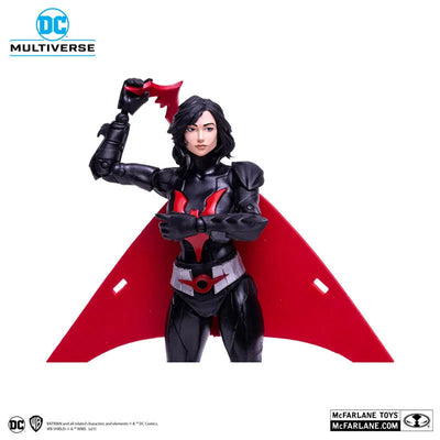 DC Comics - DC Multiverse: 7 Inch Action Figure - #129 Batwoman (Unmasked) [Comic / Batman Beyond]ㅤ – McFarlane Toys – ActionFigureBrasil — com base expositora