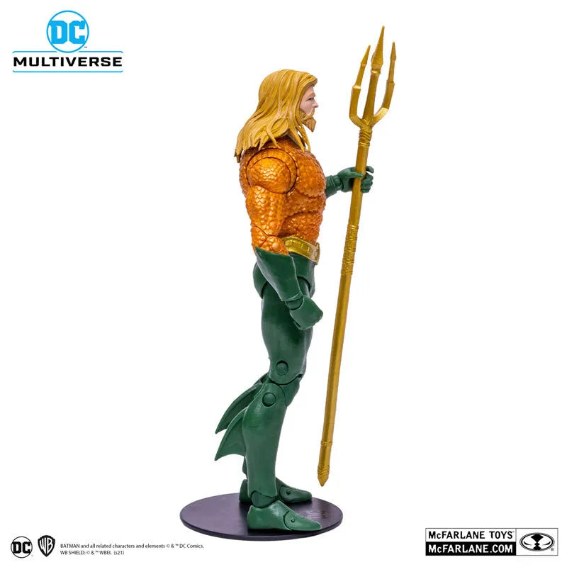 DC Comics - DC Multiverse: 7 Inch Action Figure - #132 Aquaman [Comic / Justice League: Endless Winter]ㅤ – McFarlane Toys – ActionFigureBrasil