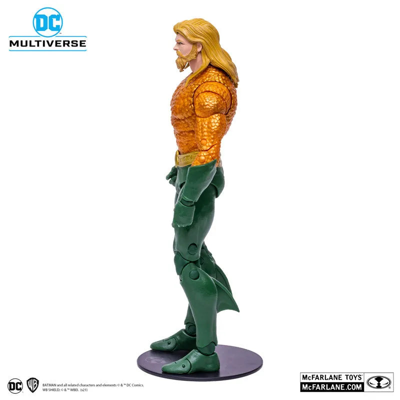 DC Comics - DC Multiverse: 7 Inch Action Figure - #132 Aquaman [Comic / Justice League: Endless Winter]ㅤ – McFarlane Toys – ActionFigureBrasil