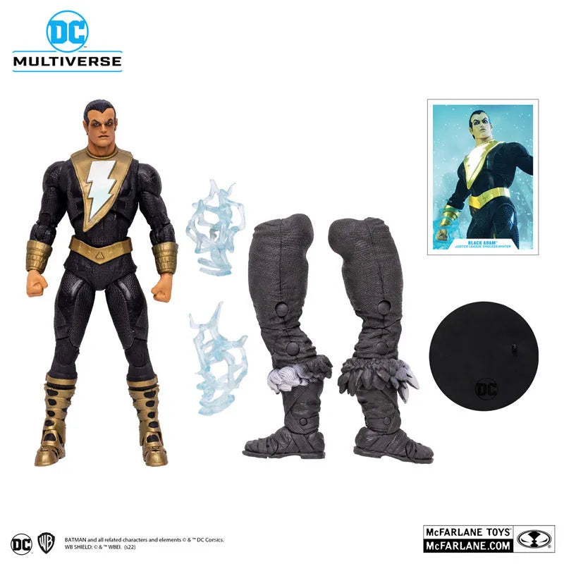 DC Comics - DC Multiverse: 7 Inch Action Figure - #134 Black Adam [Comic / Justice League: Endless Winter]ㅤ – McFarlane Toys – ActionFigureBrasil