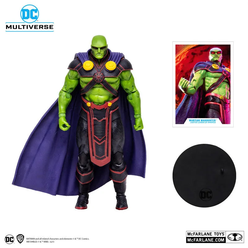 DC Comics - DC Multiverse: 7 Inch Action Figure - #138 Martian Manhunter [Comic / DC Rebirth]ㅤ – McFarlane Toys – ActionFigureBrasil