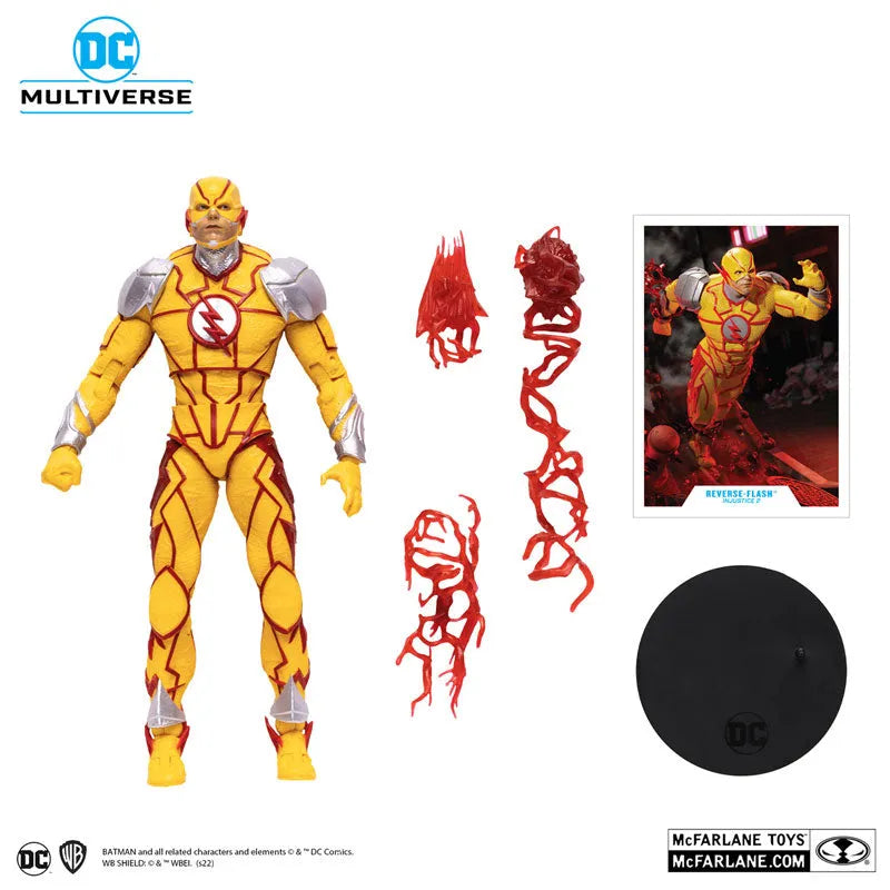 DC Comics DC Multiverse 7 Inch, Action Figure #142 Reverse-Flash [Injustice 2]ㅤ – McFarlane Toys – ActionFigureBrasil